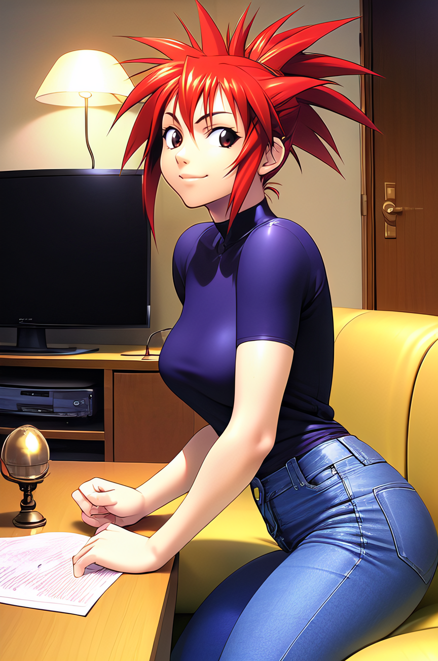 pixai-1698302642360095999-Redhead Tomboy.png